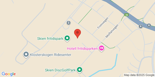 Map displaying event location