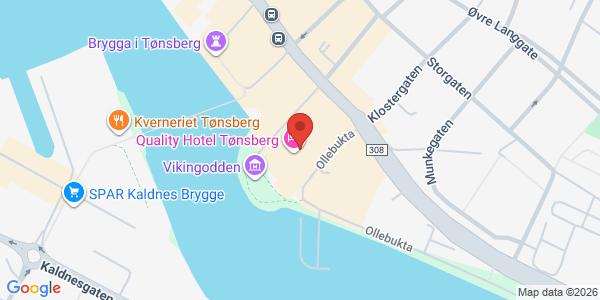 Map displaying event location