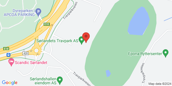 Map displaying event location