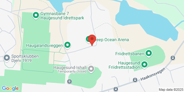 Map displaying event location