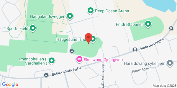 Map displaying event location