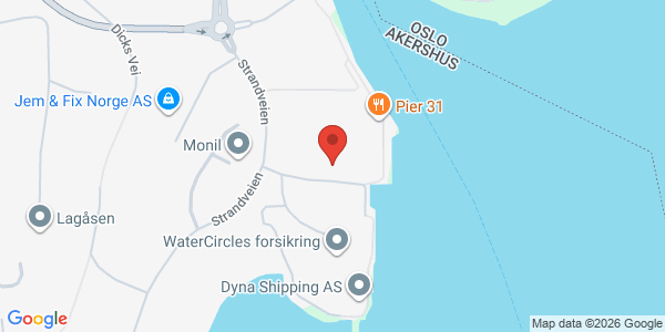 Map displaying event location