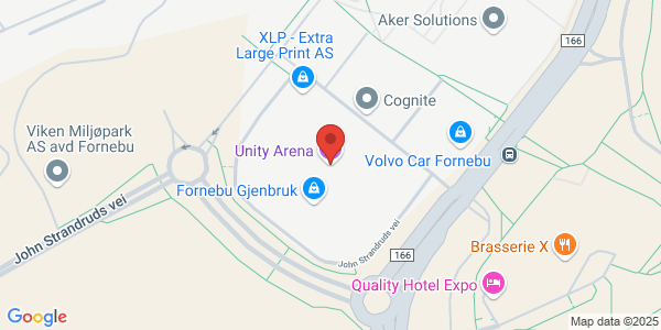 Map displaying event location