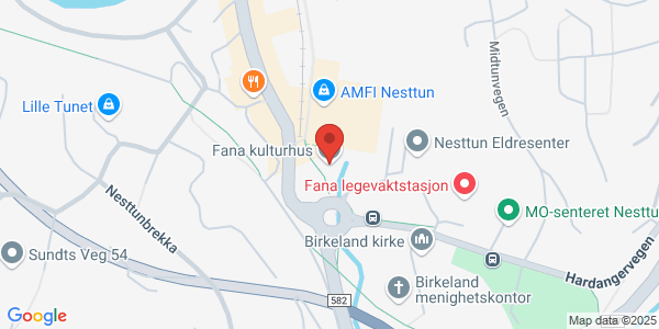 Map displaying event location