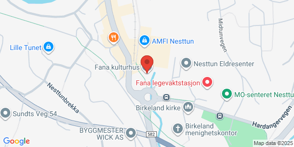 Map displaying event location