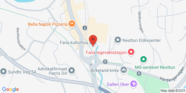 Map displaying event location