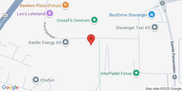 Map displaying event location