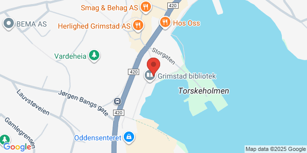 Map displaying event location