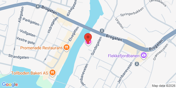 Map displaying event location