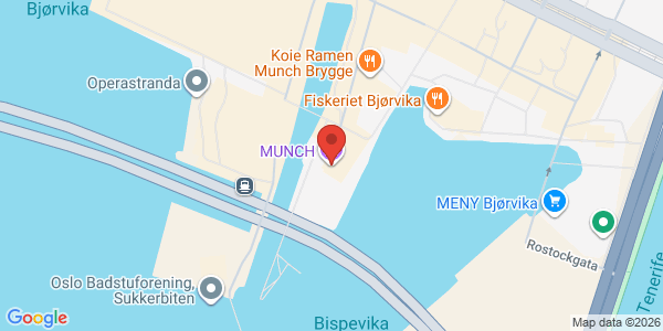 Map displaying event location