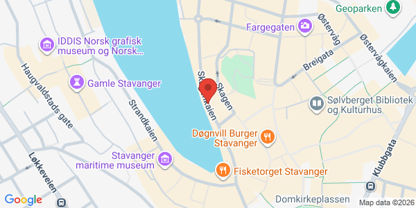 Map displaying event location