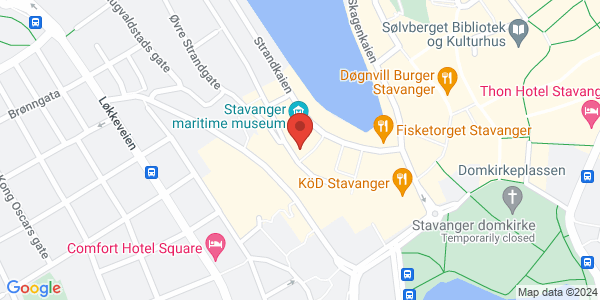 Kart som viser hvor arrangementet foregår