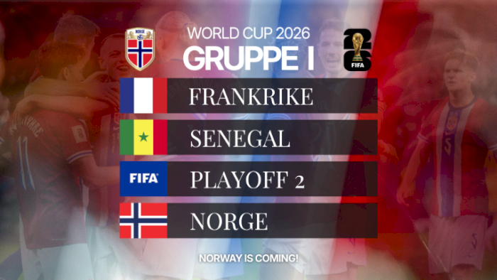 FOTBALL  VM NORGE-FRANKRIKE