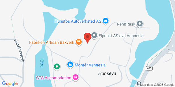 Map displaying event location