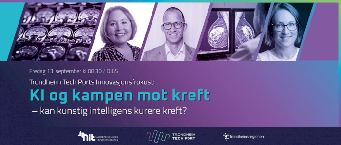 Innovasjonsfrokost: KI og kampen mot kreft - kan kunstig intelligens kurere kreft?