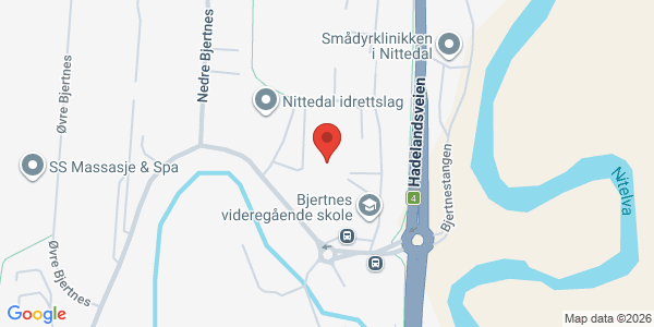 Kart som viser hvor arrangementet foregår