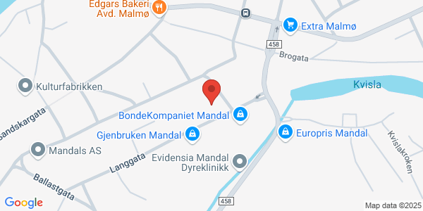 Map displaying event location