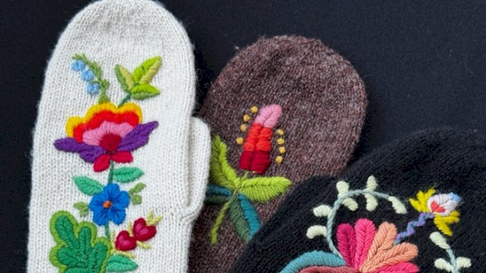 Ekstrakurs i svensk ullbroderi med Kathrine Gregersen