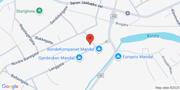 Map displaying event location