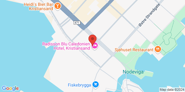 Map displaying event location