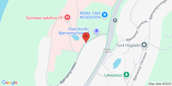 Map displaying event location