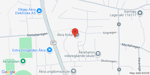 Map displaying event location