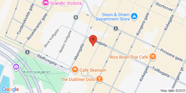 Map displaying event location