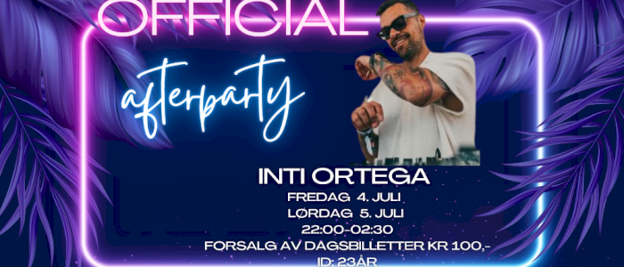 Club Minami lørdag 5. juli official afterparty med INTI ORTEGA (Kopi)