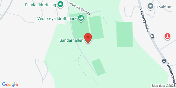 Kart som viser hvor arrangementet foregår