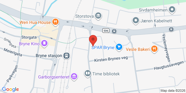 Map displaying event location