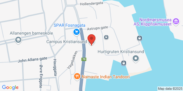 Map displaying event location