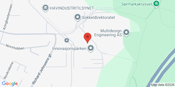 Map displaying event location