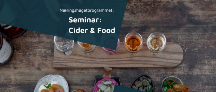 Seminar: Cider & Food pairing