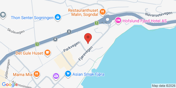 Map displaying event location