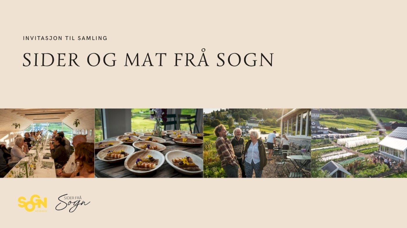 Sider og mat frå Sogn - fagleg og sosial samling for kokkar, mat- og siderprodusentar