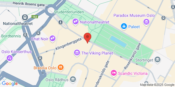 Map displaying event location