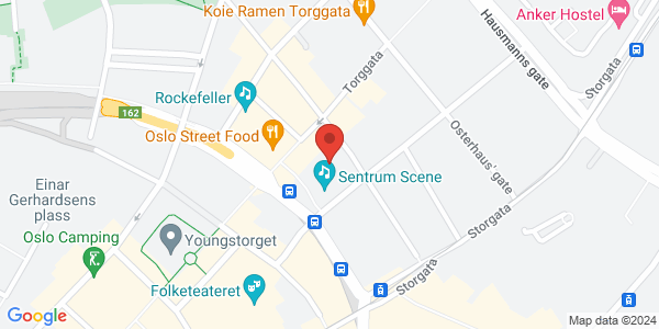 Map displaying event location