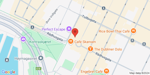 Map displaying event location