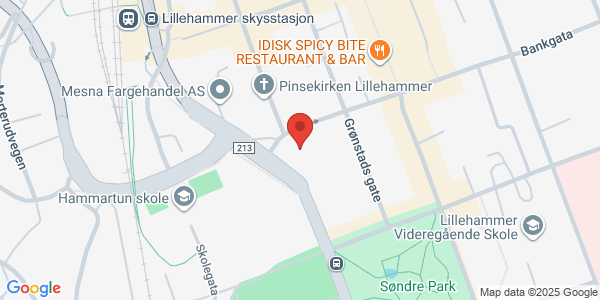 Map displaying event location