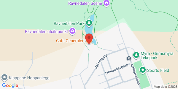 Map displaying event location