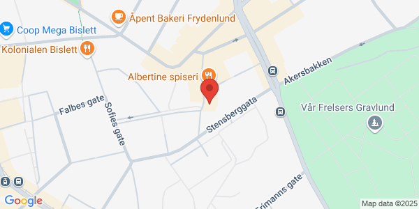 Map displaying event location