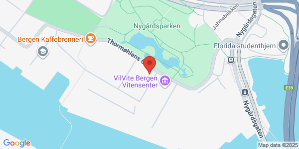 Map displaying event location