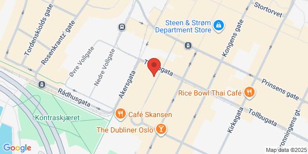 Map displaying event location