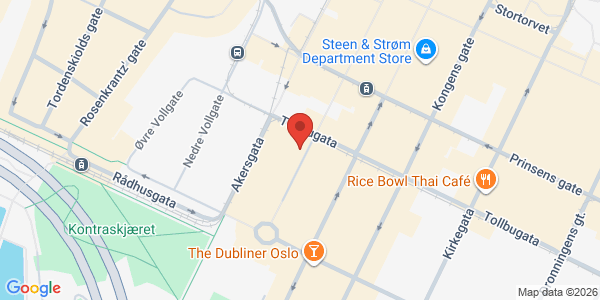 Map displaying event location