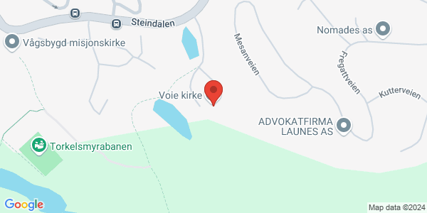 Map displaying event location