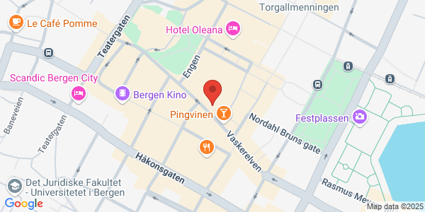 Map displaying event location