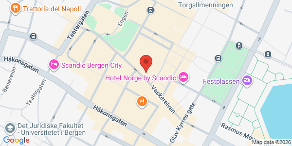 Map displaying event location