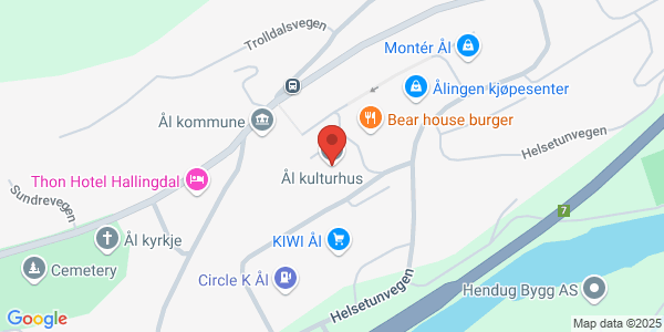Map displaying event location