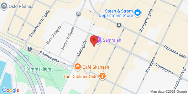 Map displaying event location