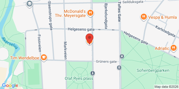 Map displaying event location